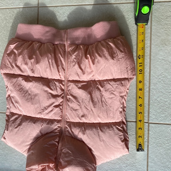 NEW Women's Winter Crop Vest Puffer Vest Small Pink - Picture 4 of 7